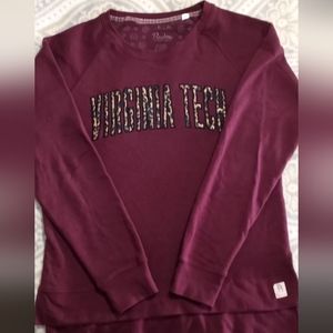 Super cute BURGANDY Virginia Tech Sweatshirt XL